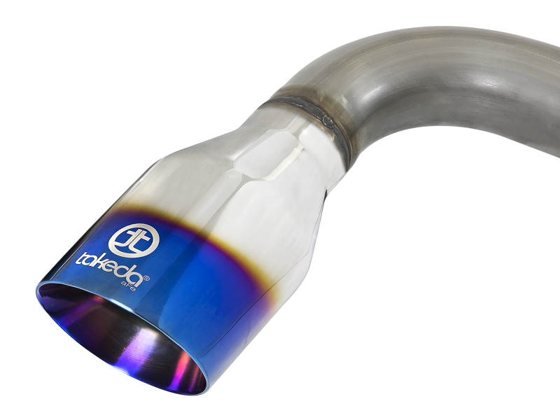 aFe Takeda 304SS Cat-Back Exhaust w/Blue Flame Tips 2018 Hyundai Elantra GT Sport I4 1.6L (t) thumbnail 7