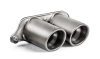 AKR Tail Pipe Set - Titanium