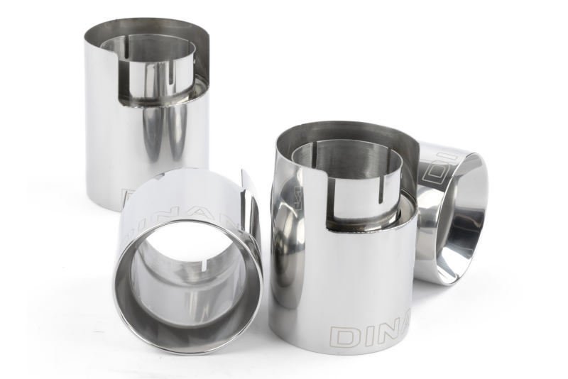 Dinan 20-26 BMW X5 M/X6 M (F95/F96) Valved Axleback Exhaust System - Polished Tips thumbnail 2