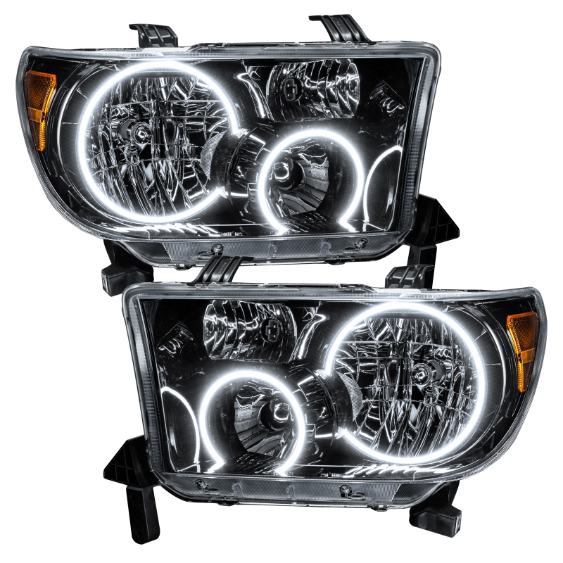 Oracle 07-11 Toyota Tundra Pre-Assembled Headlights - Black Housing - w/ BC1 Controller thumbnail 4