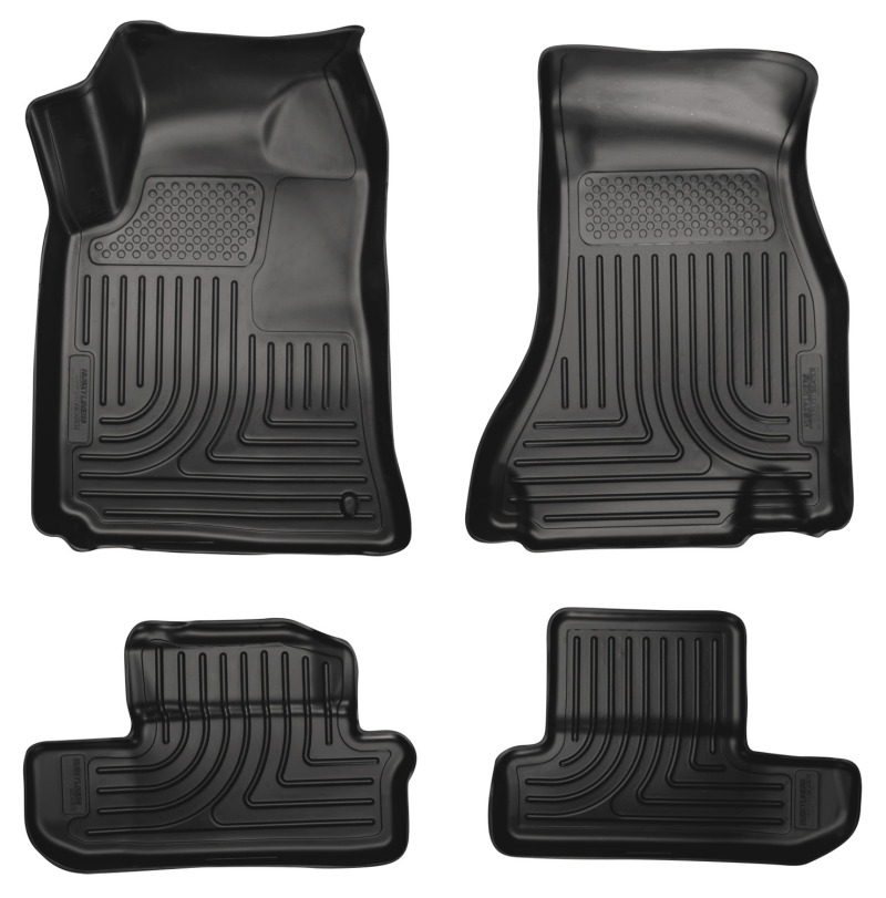 Husky Liners 08-12 Dodge Challenger WeatherBeater Combo Black Floor Liners thumbnail 3