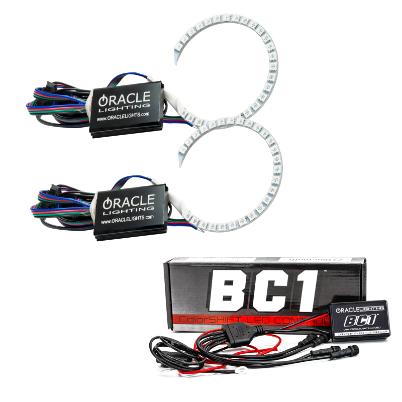 Oracle Audi A5 07-13 Halo Kit - ColorSHIFT w/ BC1 Controller thumbnail 2