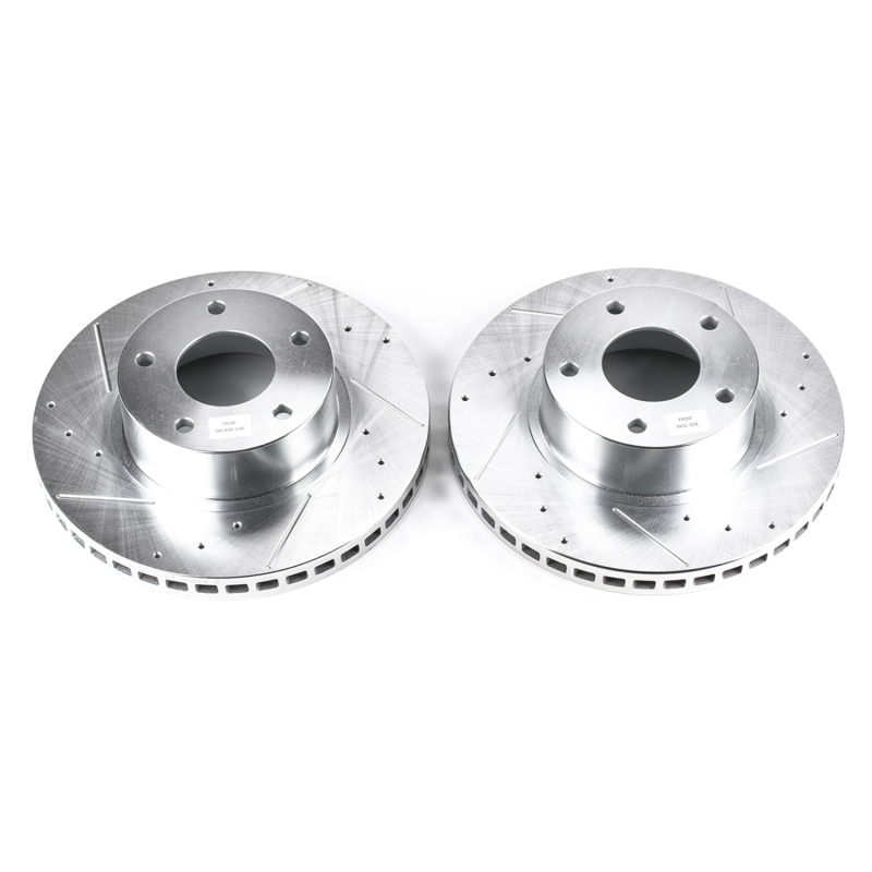 Power Stop 2004 Pontiac GTO Front Evolution Drilled & Slotted Rotors - Pair thumbnail 2