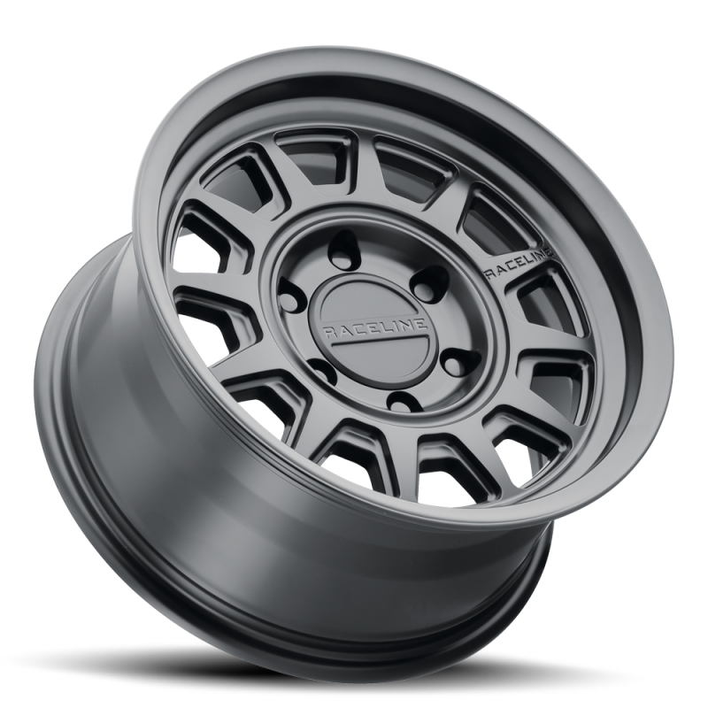 Raceline 952B Aero 17x8.5in / 6x139.7 BP / 18mm Offset / 106.1mm Bore - Satin Black Wheel thumbnail 3
