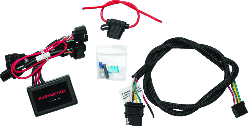 Kuryakyn - Vehicle Towing Harness Adapters for 2018-2020 GL1800 GOLD WING 2991 Trailer Wiring Kit 5-Wire Honda 18-22 thumbnail 3