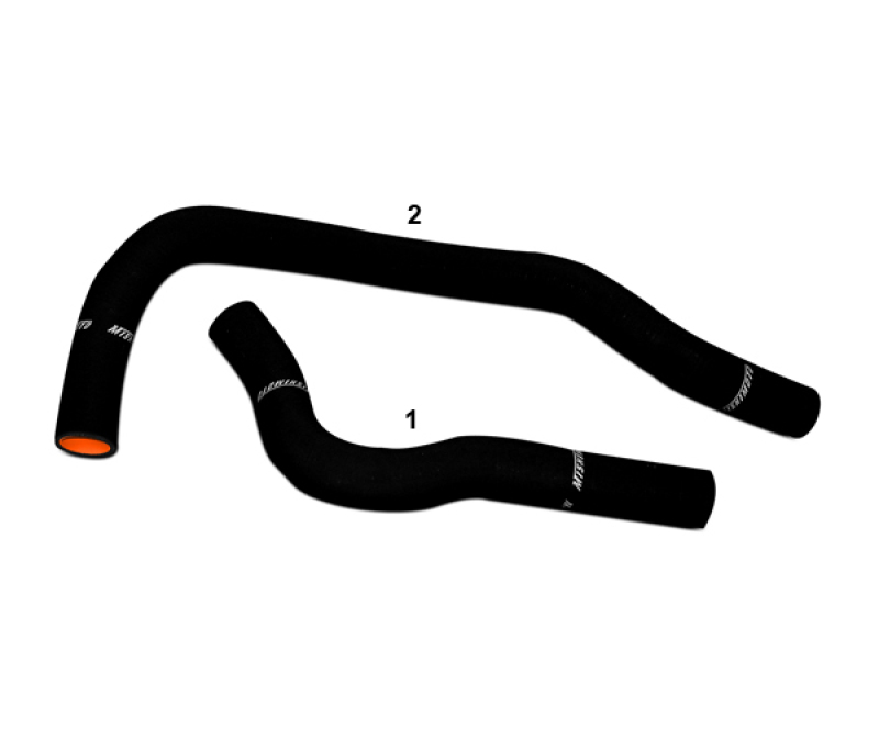 Mishimoto 92-00 Honda Civic w/ B16 / 99-00 Civic SI Black Silicone Hose Kit thumbnail 9