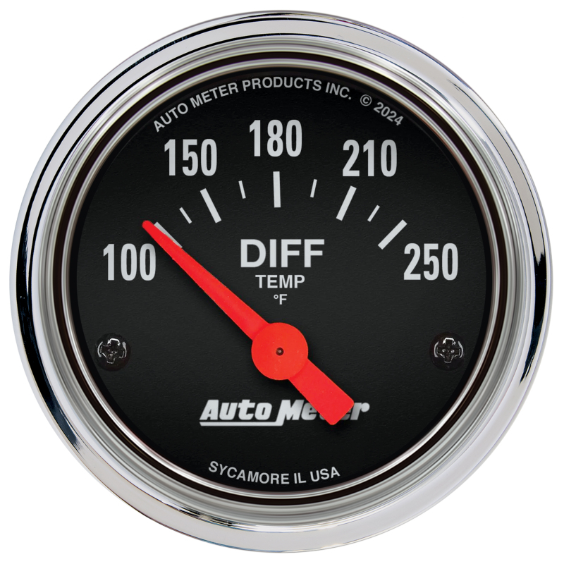 AM Traditional Chrome Gauges