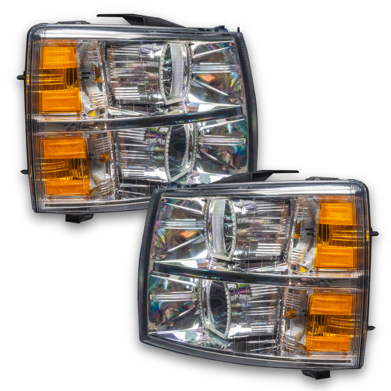 Oracle 07-13 Chevrolet Silverado SMD HL - Square - ColorSHIFT w/ BC1 Controller thumbnail 9