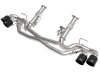 aFe MACH Force-Xp 3in to 2-1/2in 304SS Cat-Back (No Muff.) 2020 Chevy Corvette (C8) 6.2L - Black Tip thumbnail 9