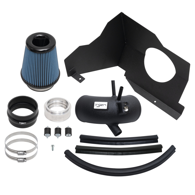 Injen 22-23 Kia Stinger 2.5L Turbo L4 Wrinkle Black Short Ram Tuned Intake System thumbnail 7