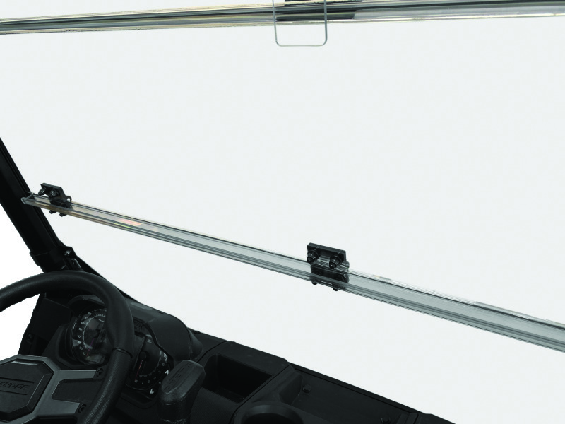 Quadboss Powersports Windshields 375780 Windshields, QB WINDBREAK FOLDING SHIELD, Clear thumbnail 6