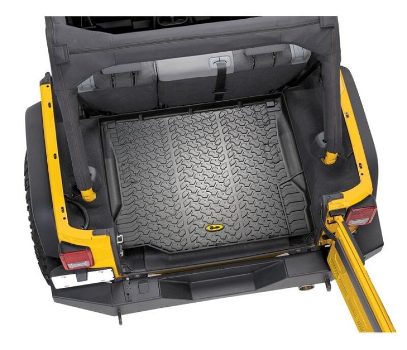 Bestop 07-10 Jeep Wrangler JK Rear Cargo Liner (Black)
Cargo Liner