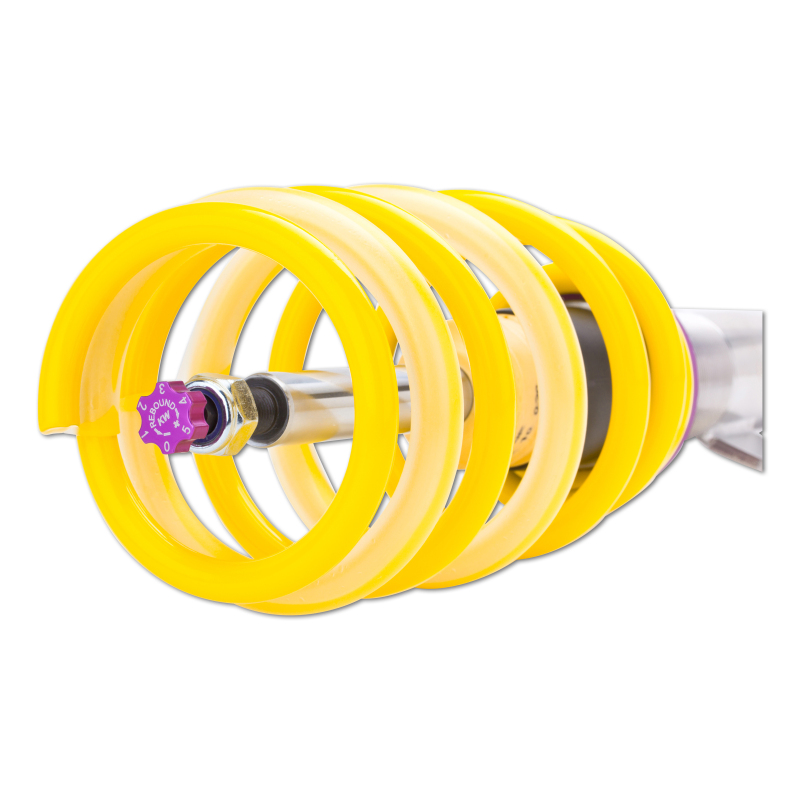 KW Street Comfort Coilover Kits 18081028 Kits, Comfort, 0.8 - 2.0 in. Lowered Front, 0.8 - 1.8 in. Lowered Rear, Natural/Black Shocks, Yellow Springs, Audi, Volkswagen, Kit thumbnail 5