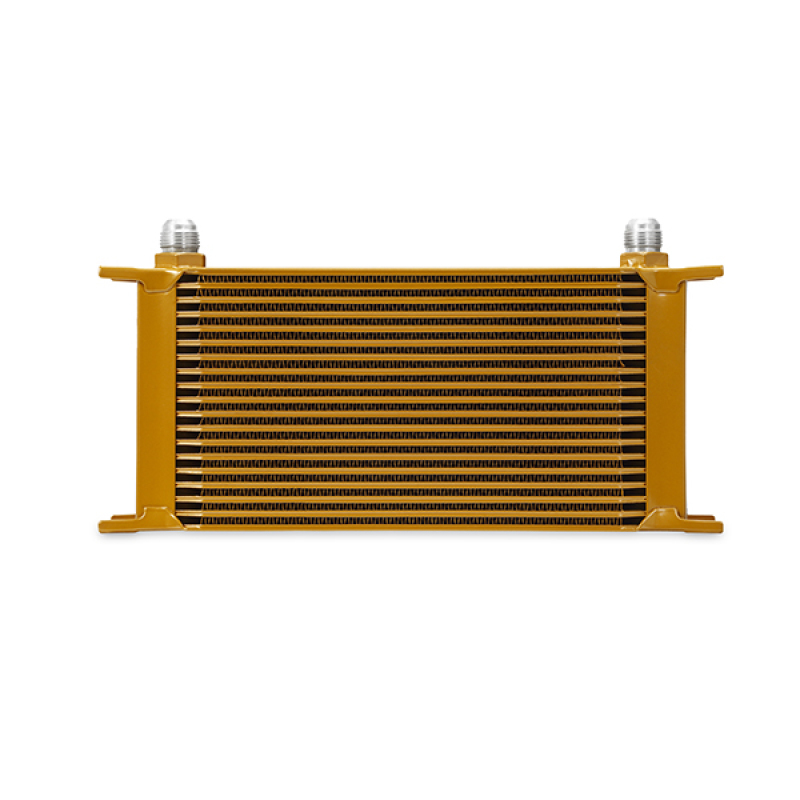 Mishimoto Universal 19 Row Oil Cooler - Gold thumbnail 5