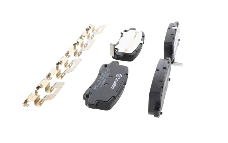 Brembo OE 17-20 Acura MDX/14-20 RLX/15-20 TLX/18-24 Honda Odyssey PRIME Low-Met Brake Pad - Rear thumbnail 3