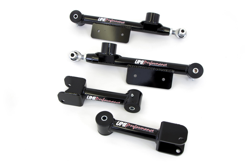 UMI Performance 79-98 Ford Mustang Upper & Lower Rear Control Arms Kit