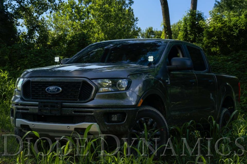 Diode Dynamics 19-21 Ford Ranger Stage Series 2in LED Ditch Light Kit - Yellow Pro Combo thumbnail 7