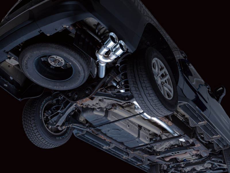 AWE Tuning 2021+ GMC Suburban/Yukon XL 5.3L 0FG Side Exit Catback Exhaust - Chrome Silver Tips thumbnail 2