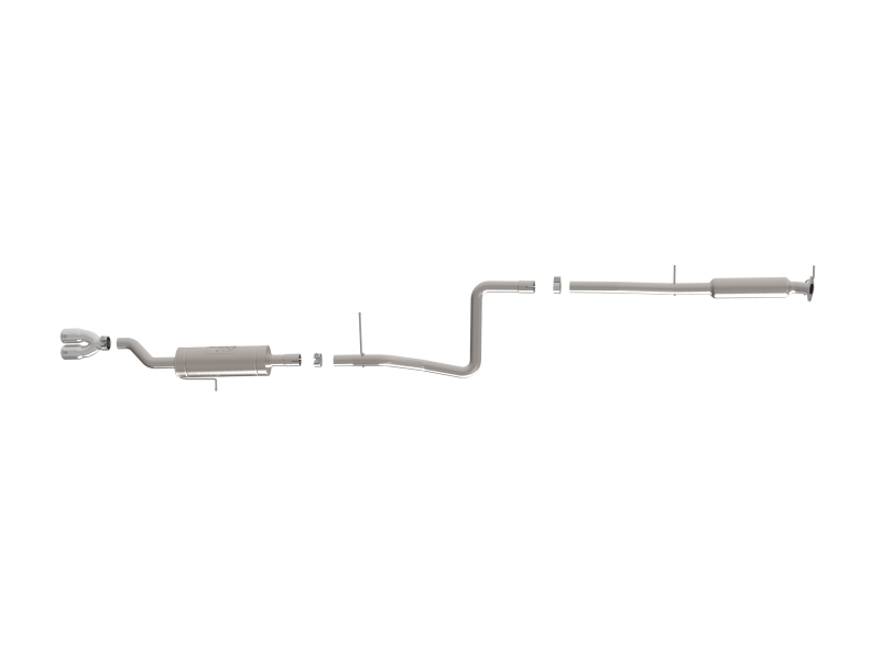 aFe Takeda Series 2 1/2in 304 SS Cat-Back 14-19 Ford Fiesta L4-1.6L w/Polished Tip thumbnail 7