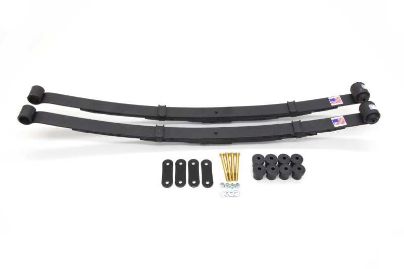 262025 - 1970-1981 GM F-Body Rear Leaf Spring Kit, Poly bushings