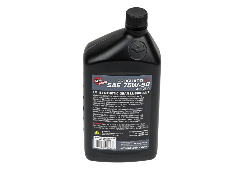 aFe Pro Guard D2 Synthetic Gear Oil, 75W90 1 Quart