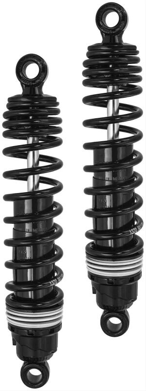 Progressive Harley 412 Cruise Series Shocks 12.5in - Black