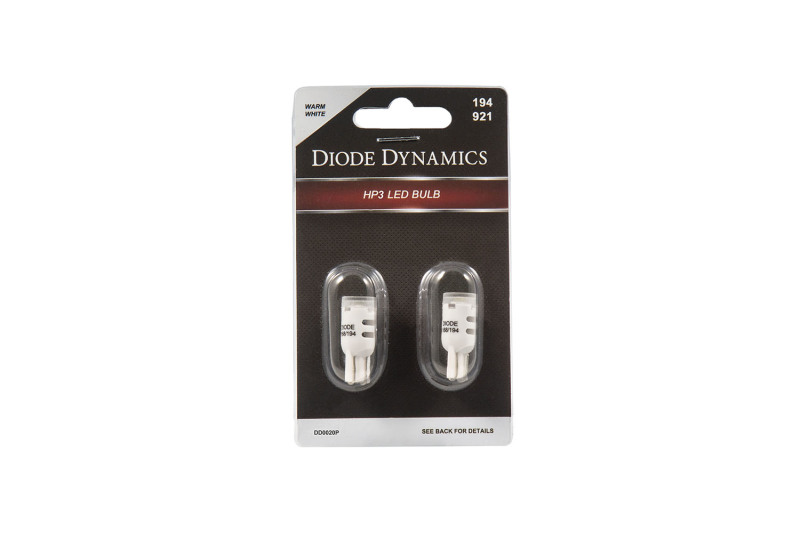 Diode Dynamics 194 LED Bulb HP3 LED Warm - White Short (Pair) thumbnail 3