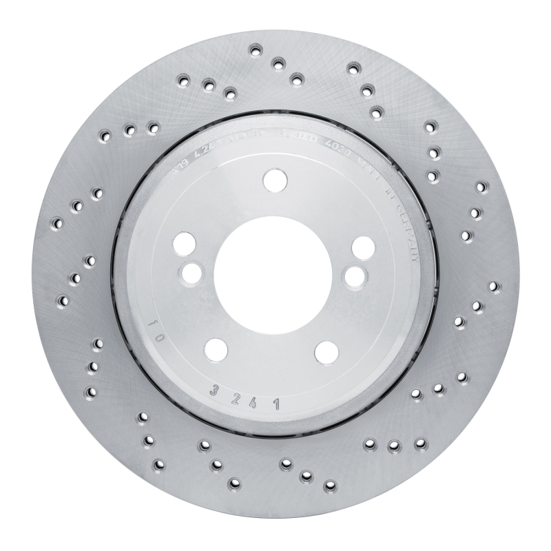 DFC Geomet Coated Rotors - Drilled
