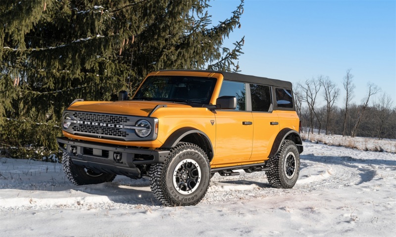 N-Fab 21-22 Ford Bronco 2 dr Gas SRW RKR Step System - Wheel 2 Wheel - 1.75in - Tex. Black thumbnail 9