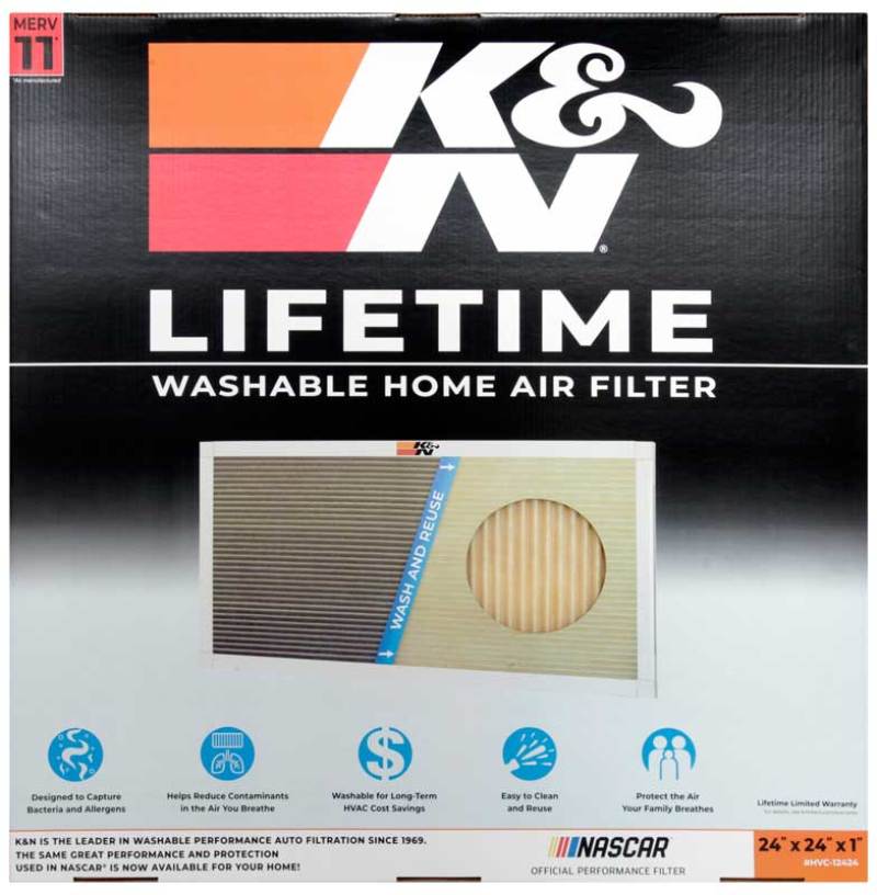 K&N HVAC Filter - 24 x 24 x 1 thumbnail 5