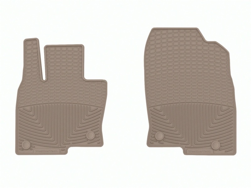 WT Rubber Mats - Front - Tan