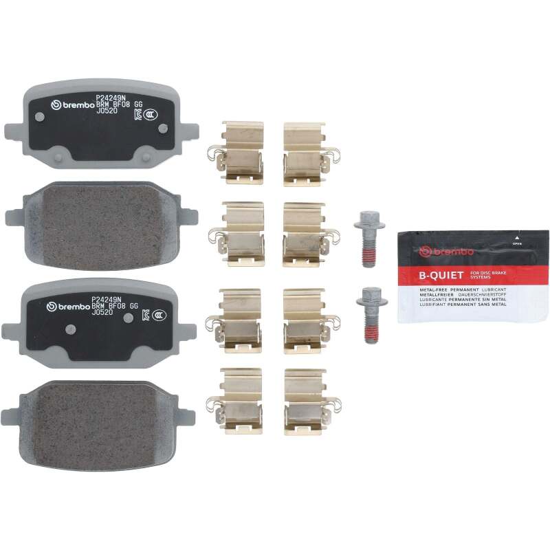 Brembo OE 20-22 Ford Explorer/20-22 Police Interceptor Utility PRIME Ceramic Brake Pad - Rear thumbnail 2