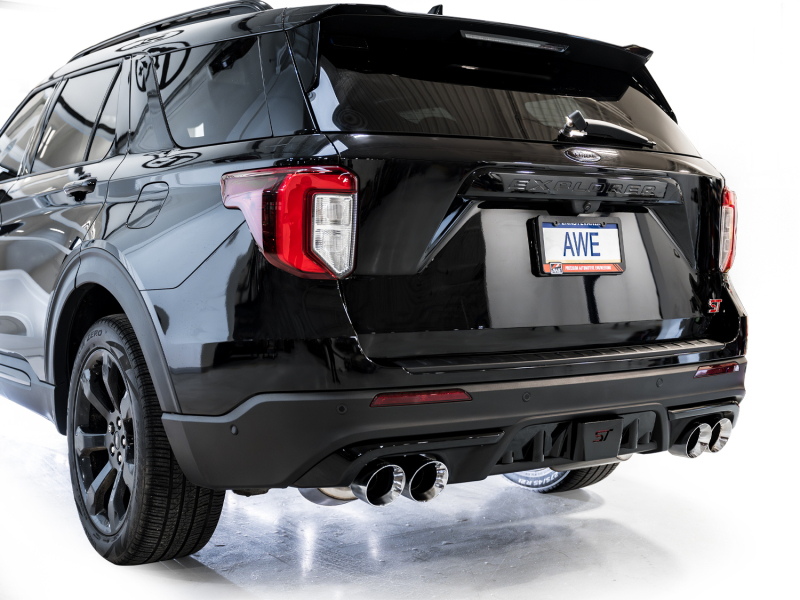 AWE Tuning 20-25 (Only Certain 2026 Models) Ford Explorer ST Touring Ed. Exhaust w/Chrome Silv Tips thumbnail 2