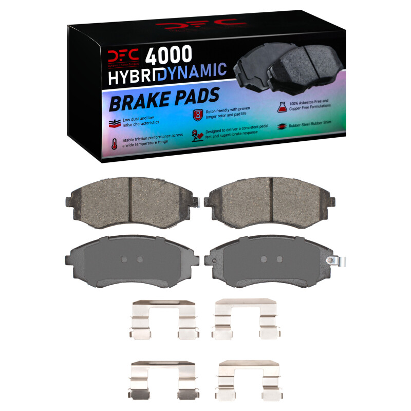 DFC HybriDynamic Brake Pads Hrdwr Kit
