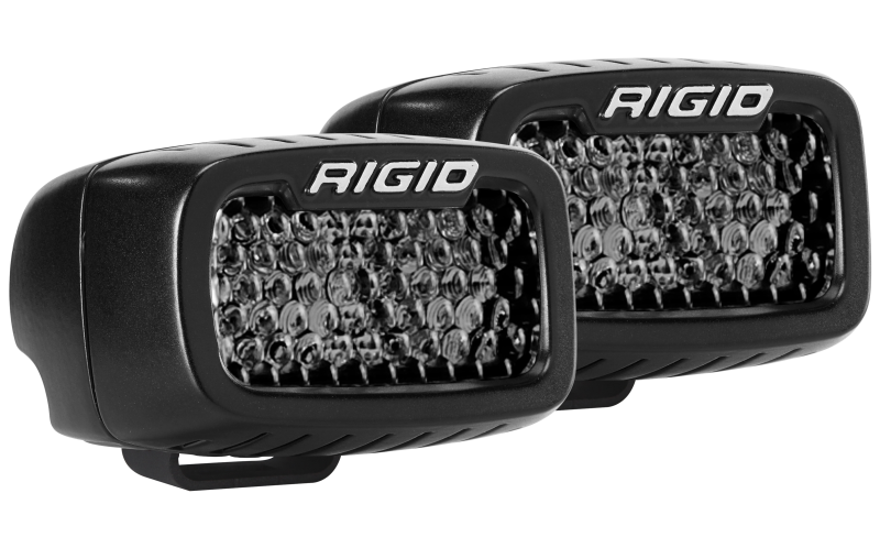 Rigid Industries SR-M Series PRO Midnight Edition - Spot - Diffused - Pair thumbnail 4