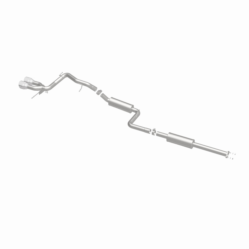 MagnaFlow 13 Ford Focus 2.0L Turbocharged ST Dual Center Rear Exit Stainless Cat Back Perf Exhaust thumbnail 6