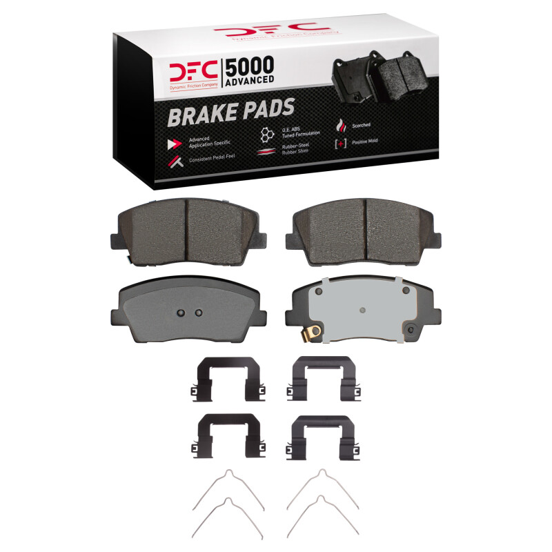 DFC 5000 Advanced Pads - Ceramic and Hardware Kit