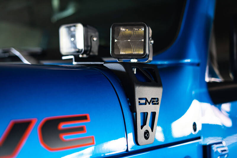 DV8 Offroad 20-22 Jeep JL 392/ Jeep JT Mojave Edition Dual Pod Light Mounts thumbnail 3