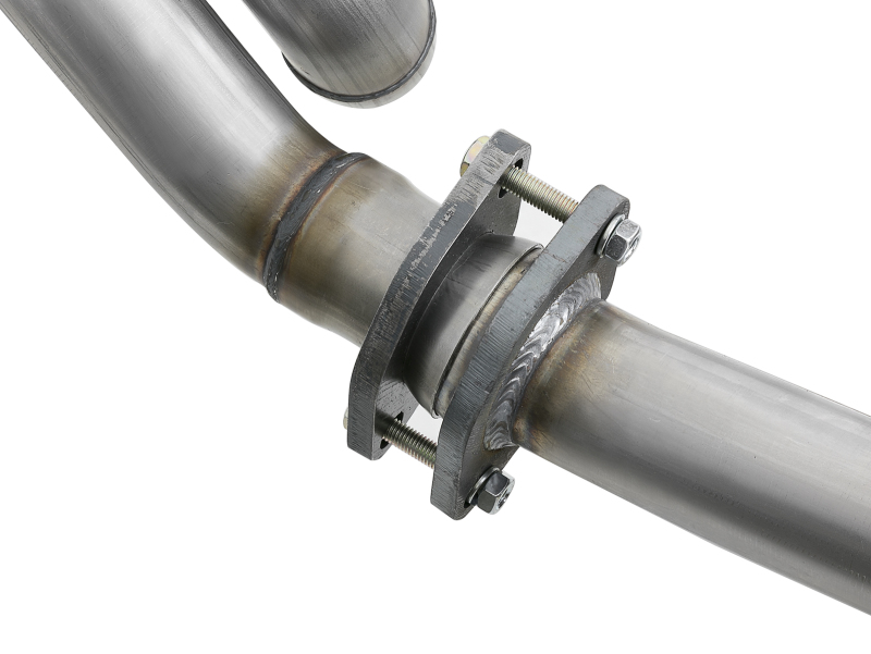 aFe POWER Twisted Steel Y-Pipe w/ Loop Relocation Pipe 12-18 Jeep Wrangler (JK) V6 3.6L thumbnail 4