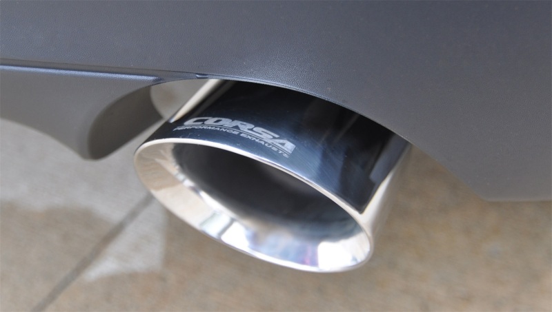 Corsa 2011-2021 Jeep Grand Cherokee Polished 2.5in Dual Rear Exit Cat-Back Exhaust thumbnail 6