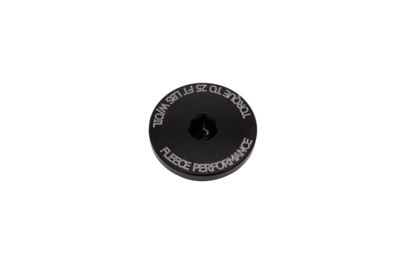 Fleece Performance 01-13 GM Duramax 6.6L Duramax Turbo Thermostat Delete Plug thumbnail 3