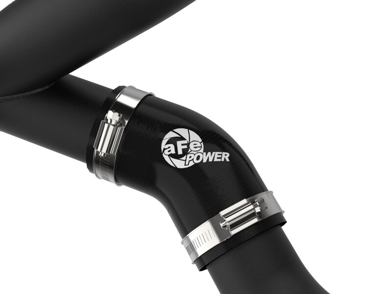 BladeRunner 2-1/4 IN Aluminum Hot Charge Pipe Black