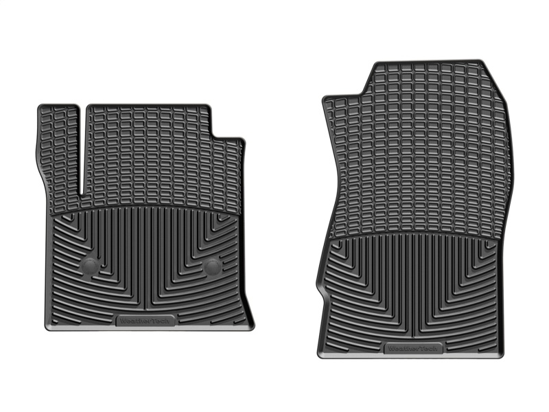 WeatherTech 14+ Chevrolet Silverado Front Rubber Mats - Black thumbnail 8