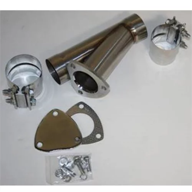 Manual Exhaust Cutouts - Stainless Steel - Slip Fit