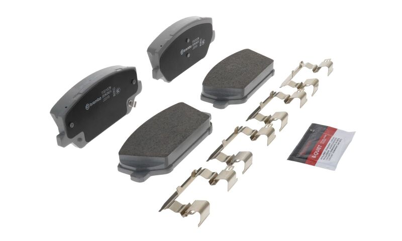 Brembo 19-22 Hyundai Santa Fe/ Hyundai Veloster N Front NAO Brake Pad thumbnail 3