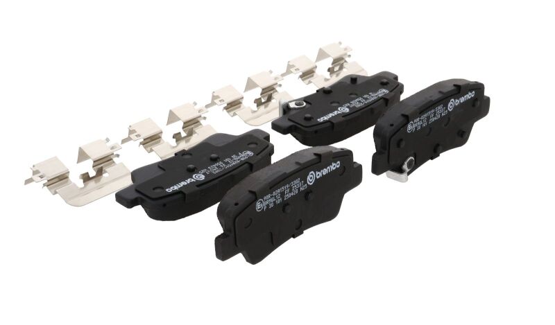 Brembo OE 21-23 Hyundai Kona/19-24 Kona Electric/19-21 Veloster Low-Met Brake Pad - Rear thumbnail 5