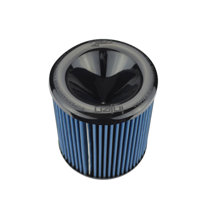 Injen SuperNano Web Dry Air Filter - 3.00 Filter / 6in Base / 6.3in Tall / 5.350in Top thumbnail 6