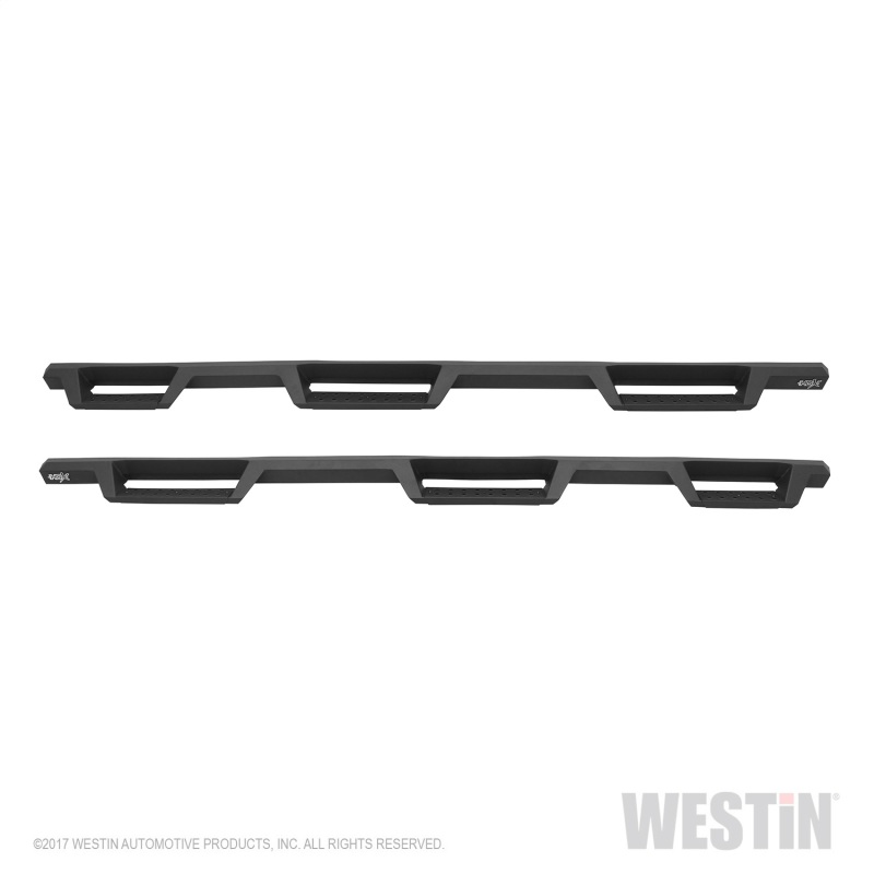 Westin/HDX 07-18 Chevrolet Silverado (Excl. Classic) 6.5ft. Bed Drop W2W Nerf Step Bars - Tex. Blk thumbnail 9