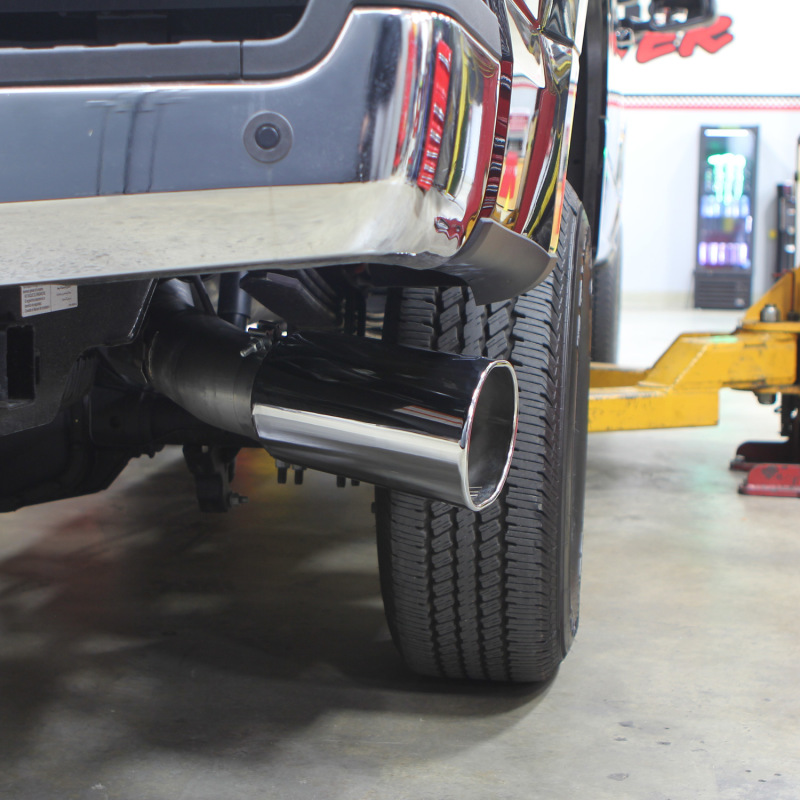 Banks Power 2017 Ford 6.7L 5in Monster Exhaust System - Single Exhaust w/ Chrome Tip thumbnail 4