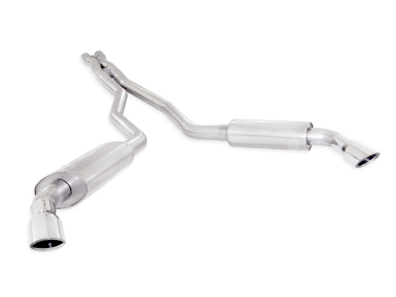 Stainless Works 2010-15 Camaro 6.2L 3in Exhaust X-Pipe Chambered Turbo Mufflers Polished Tips thumbnail 4